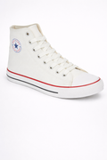 Vulcanised Skateboard Sneakers Shoes for Men - White