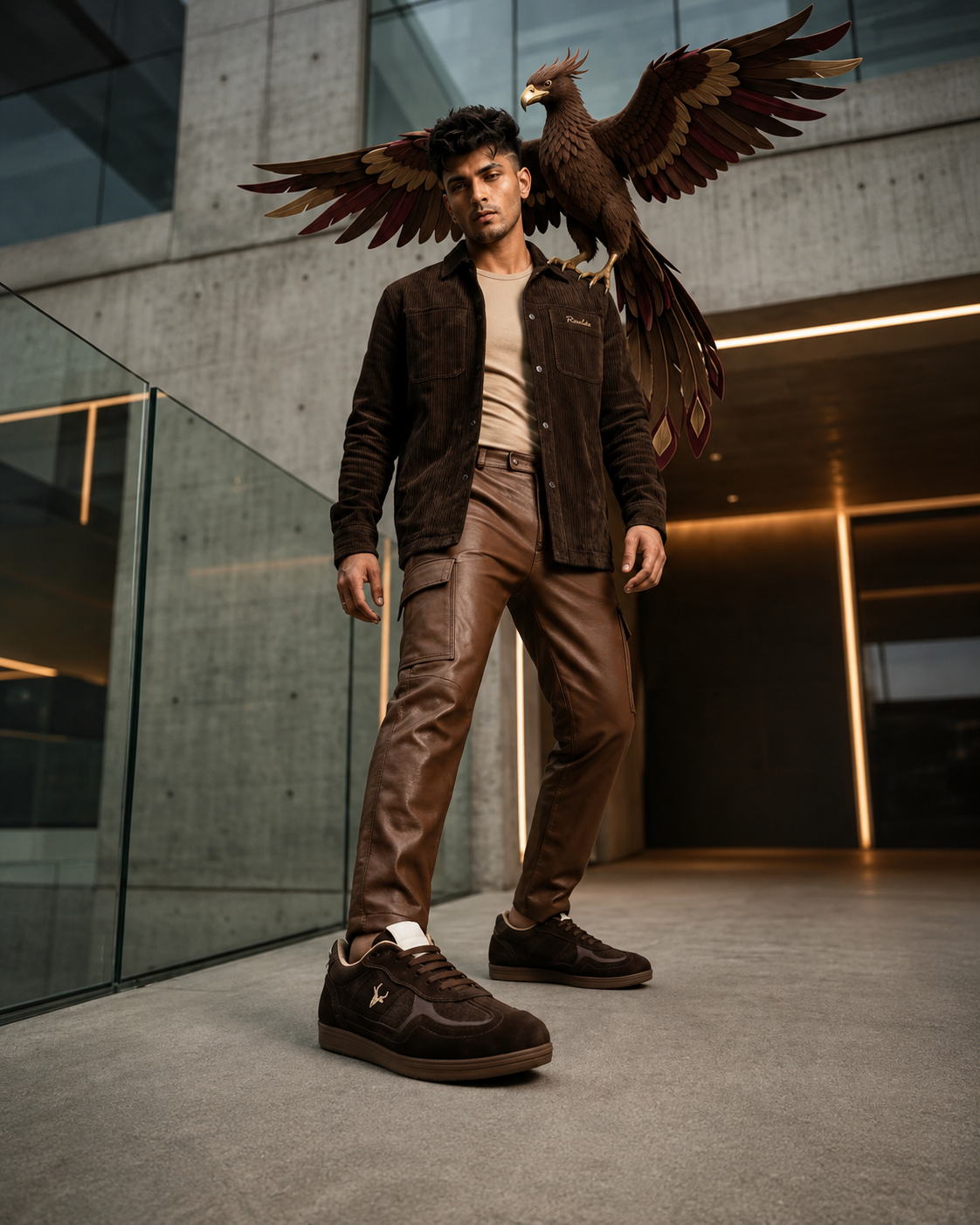 Unisex Phoenix v1.0 handmade leather sneaker shoes for men and women|Retro court sneaker| lifestyle Casual comfort shoe