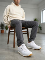 Multisport Sneaker Shoes- White (HRL1801WHN)
