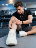 Multisport Sneaker Shoes- White (HRL1802WHT)