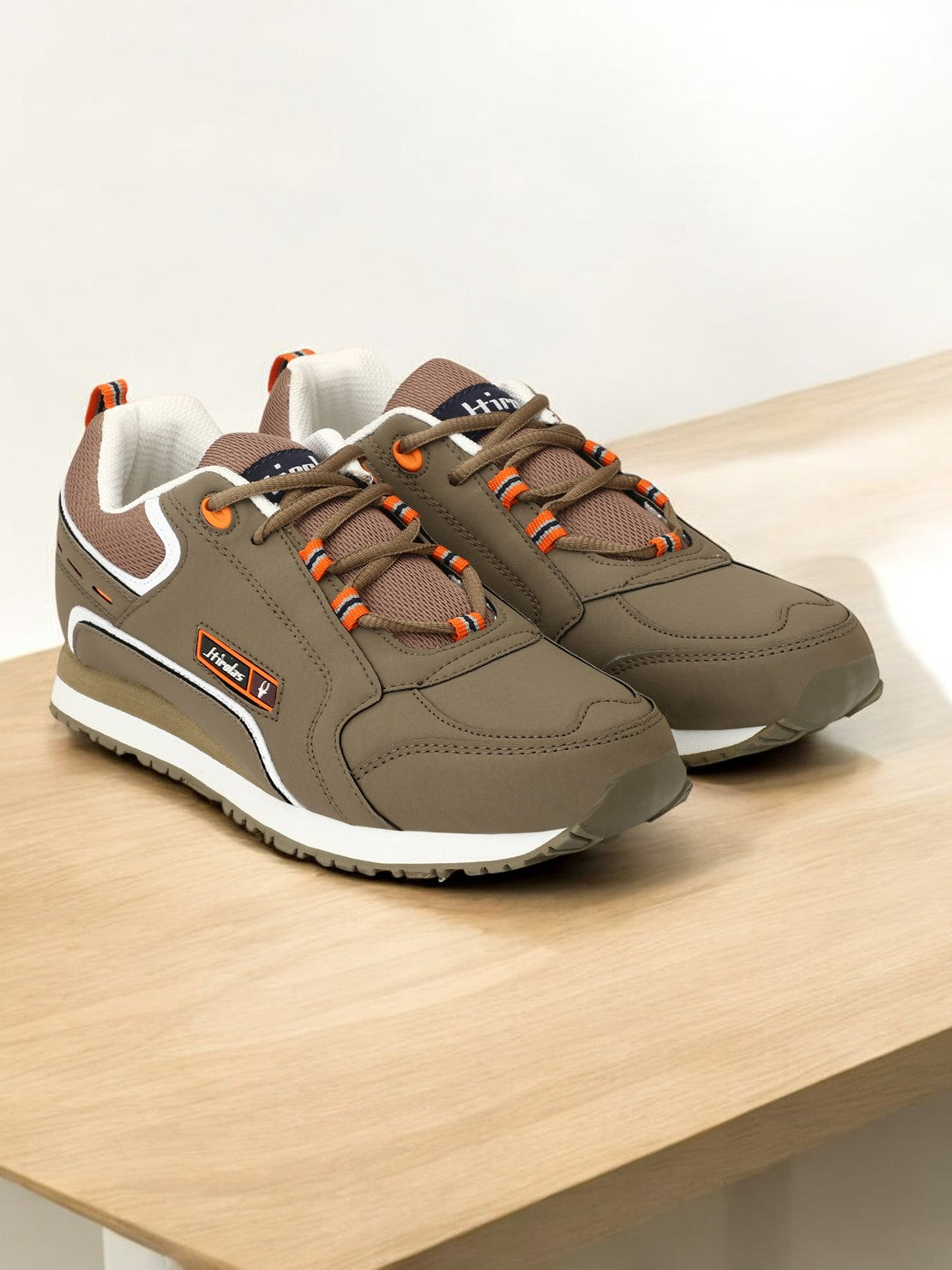 Multisport Sneaker Shoes- Chickoo (HRL1841C)