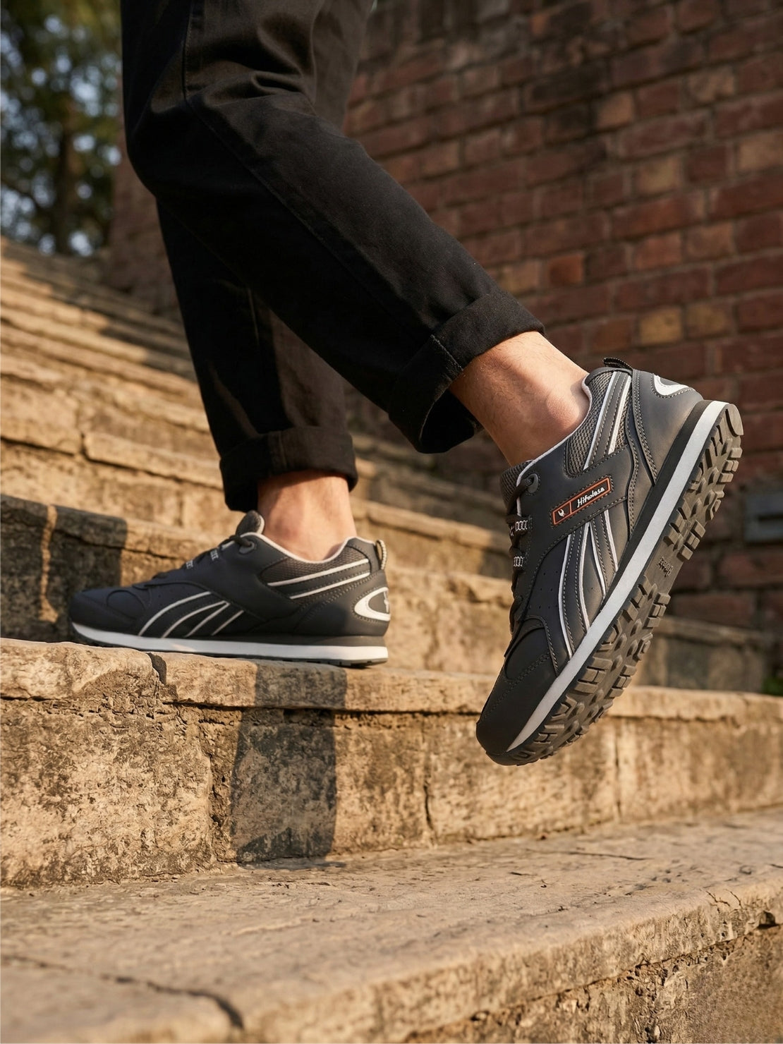 Multisport Sneaker Shoes- Grey (HRL1844G)