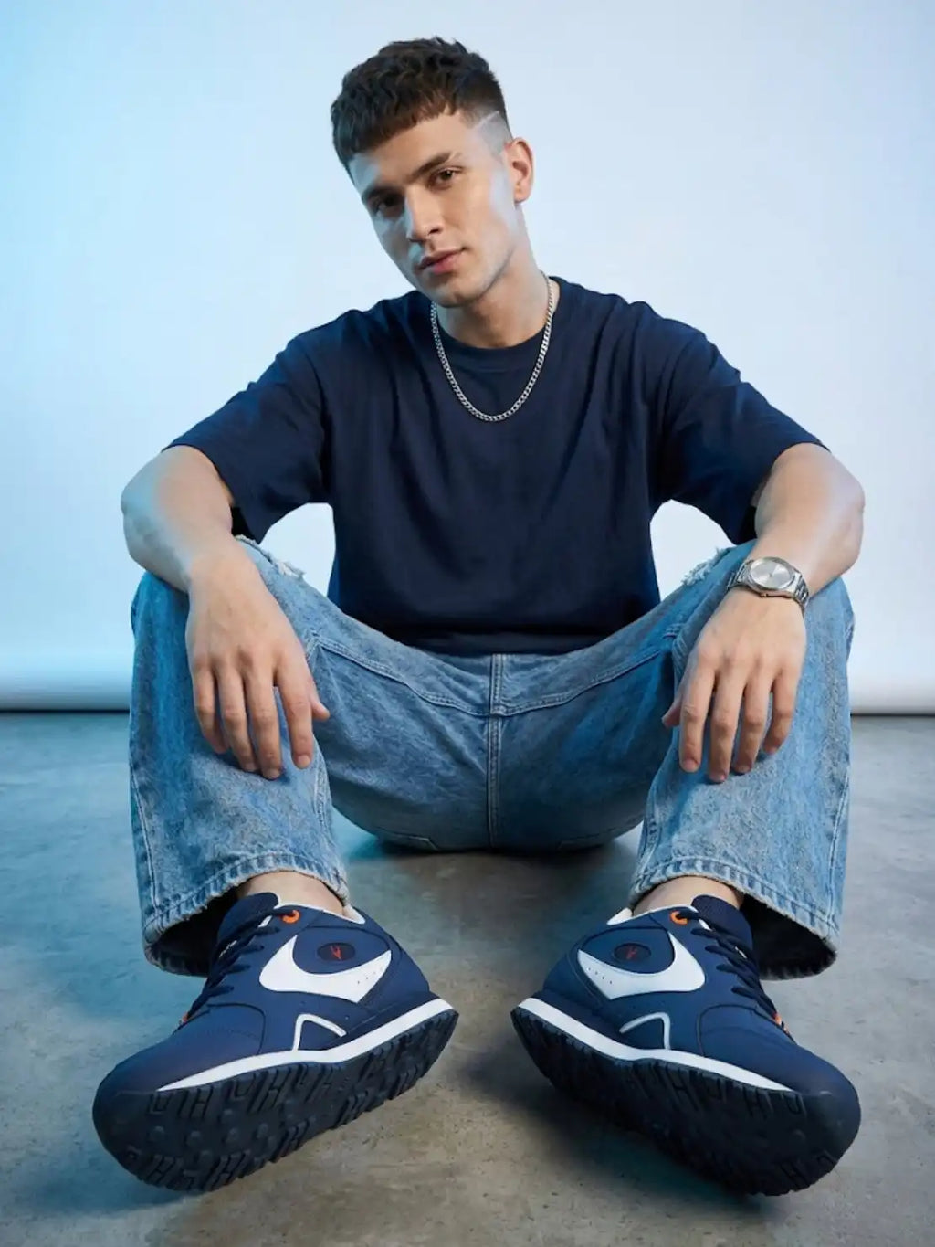 Multisport Sneaker Shoes- Blue (HRL1852B)
