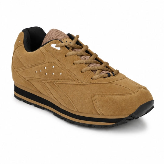 Multisport Leather Sport Shoes for Men's - Camel