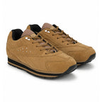 Multisport Leather Sport Shoes for Men's - Camel
