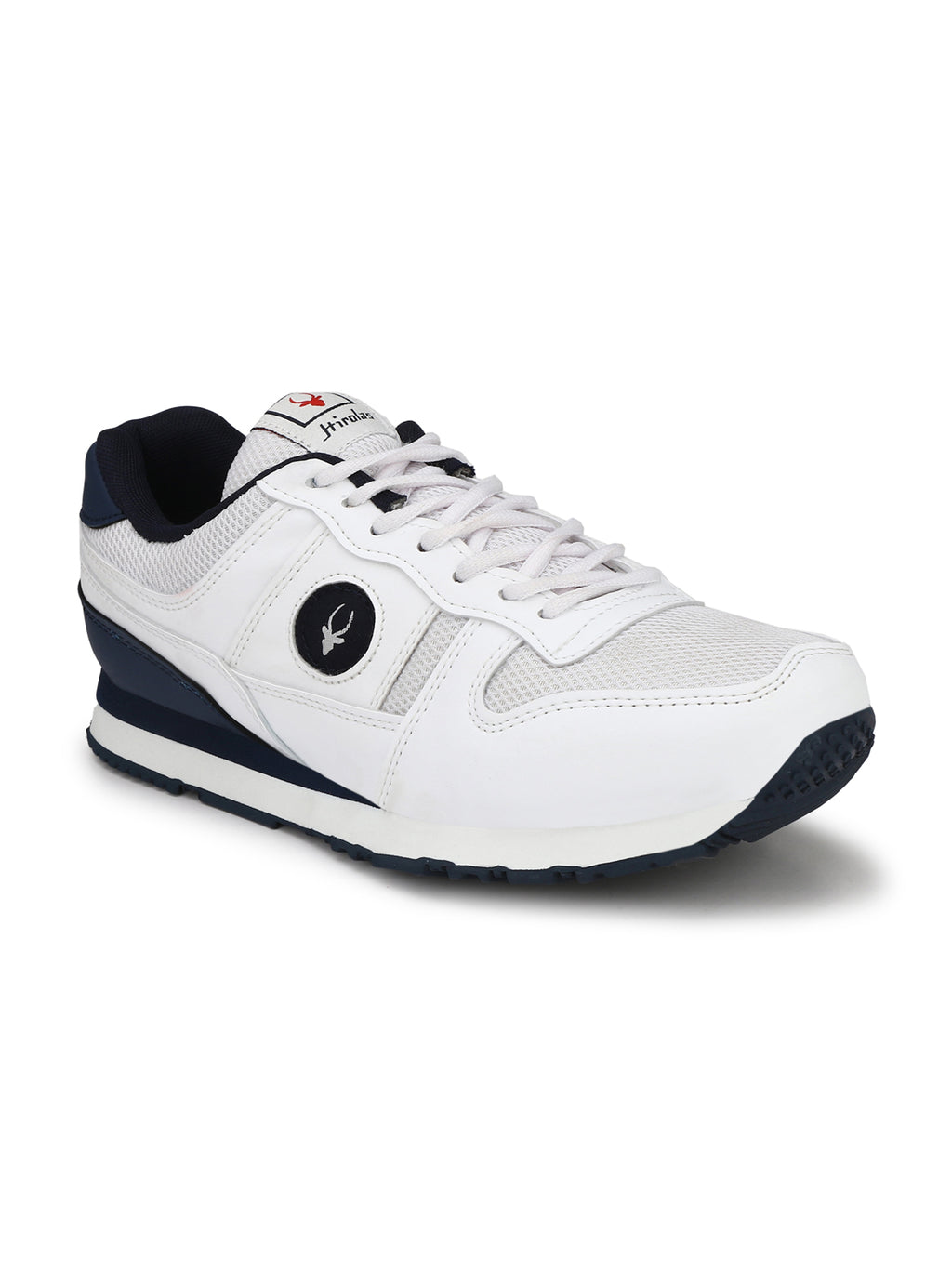 Multisport Jogger Shoes- White/Blue (HRL1954WTB)