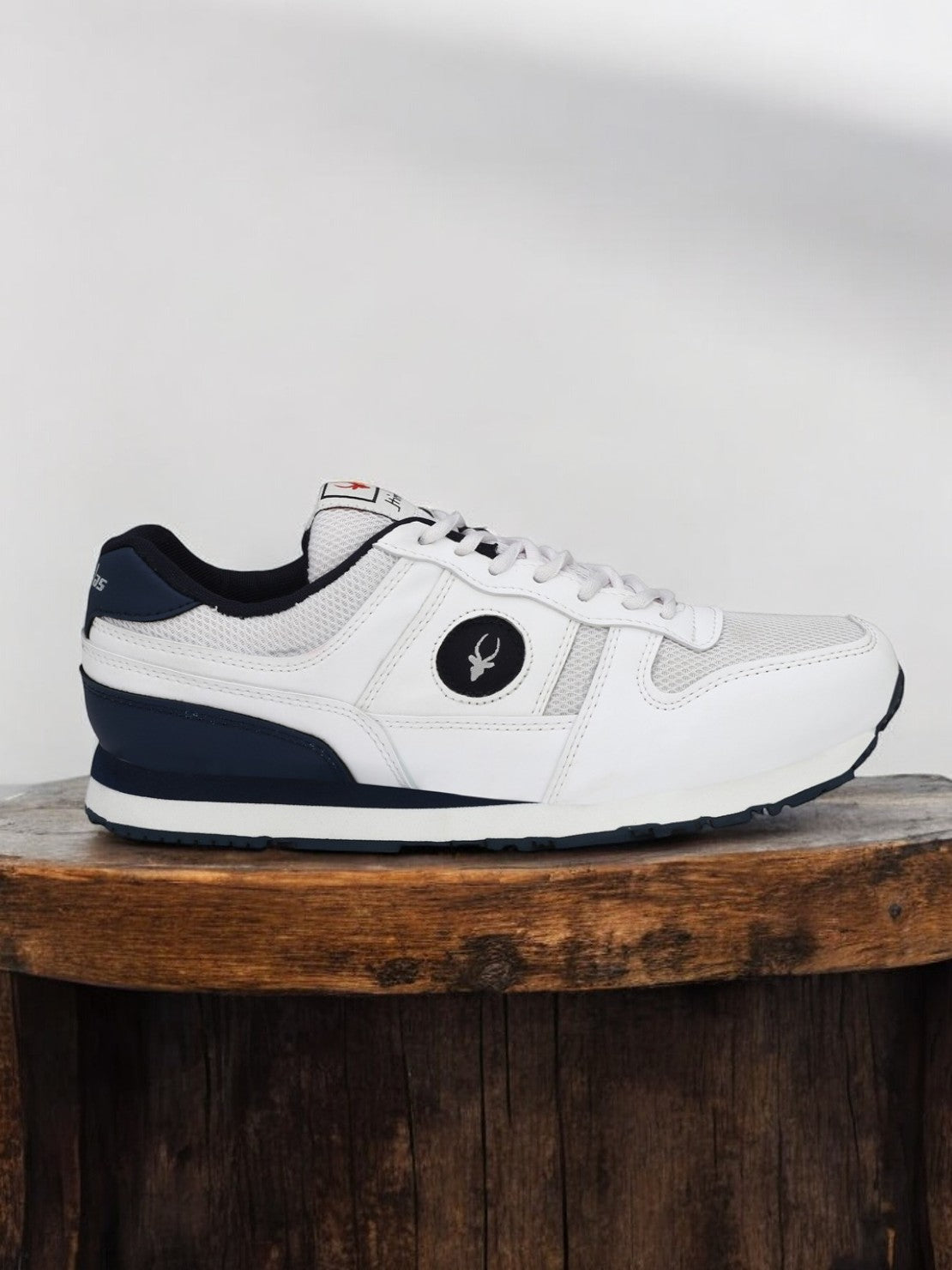 Multisport Jogger Shoes- White/Blue (HRL1954WTB)