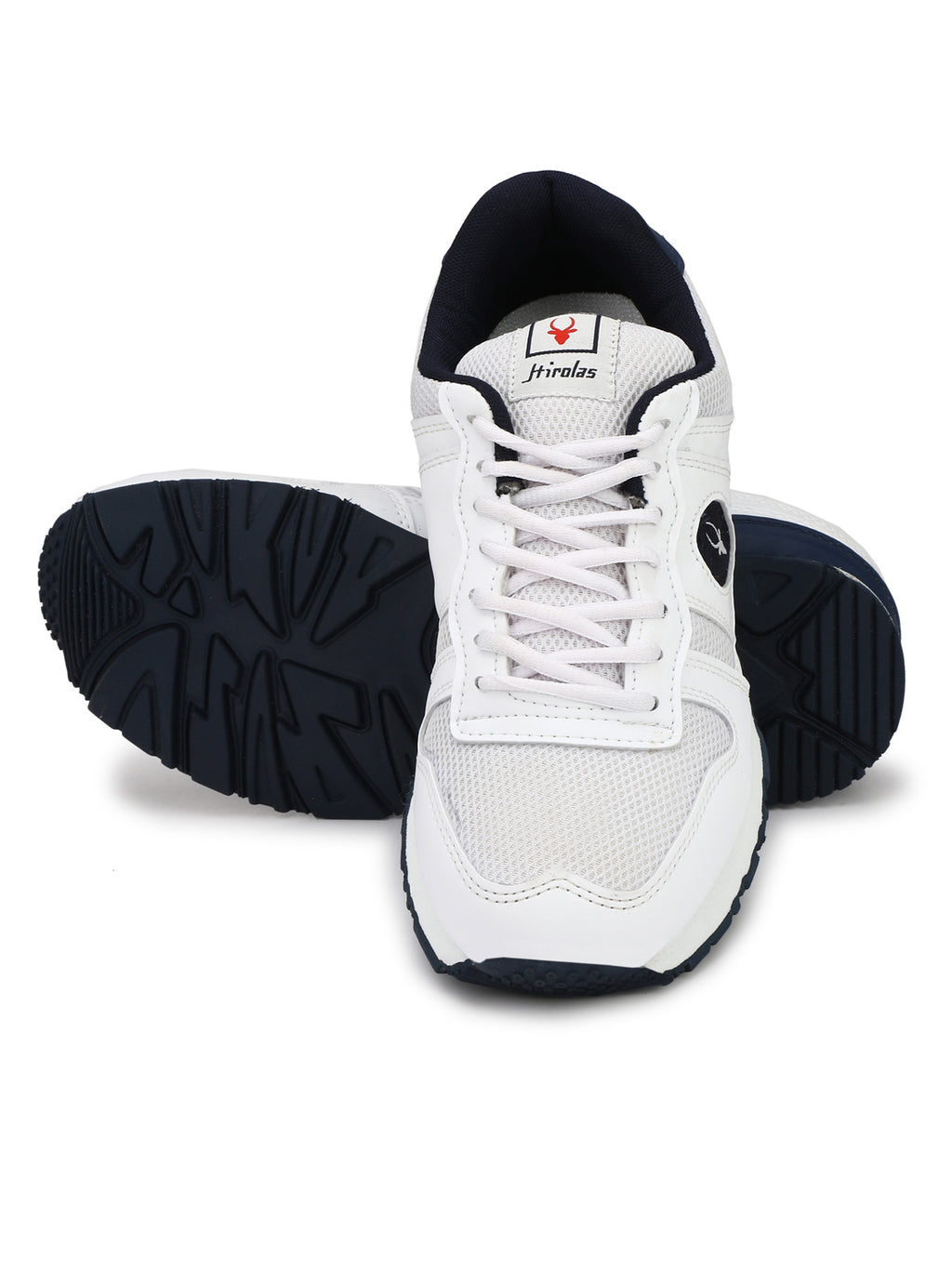 Multisport Jogger Shoes- White/Blue (HRL1954WTB)