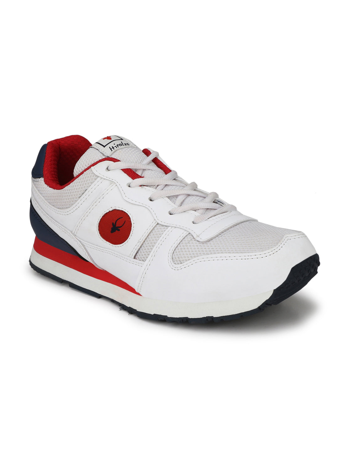 Multisport Jogger Shoes- White/Red (HRL1954WTR)