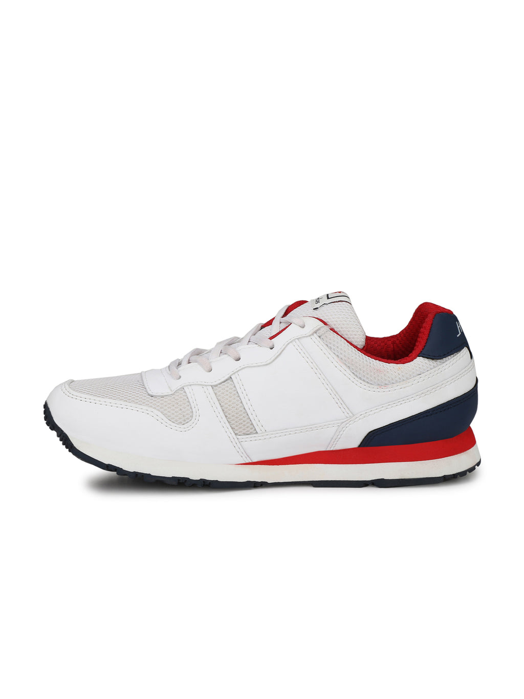 Multisport Jogger Shoes- White/Red (HRL1954WTR)