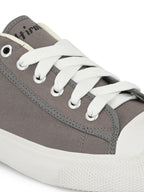 Vulcanised Skateboard Sneakers Shoes for Men - Grey (HRL2076GRY)