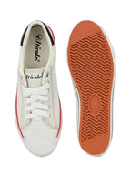 Vulcanised Skateboard Sneakers Shoes for Men - White (HRL2076WHT)