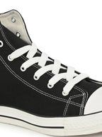 Vulcanised Skateboard Sneakers Shoes for Men  (HRL2077BLK)