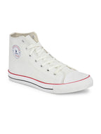 Vulcanised Skateboard Sneakers Shoes for Men - White
