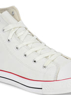 Vulcanised Skateboard Sneakers Shoes for Men - White