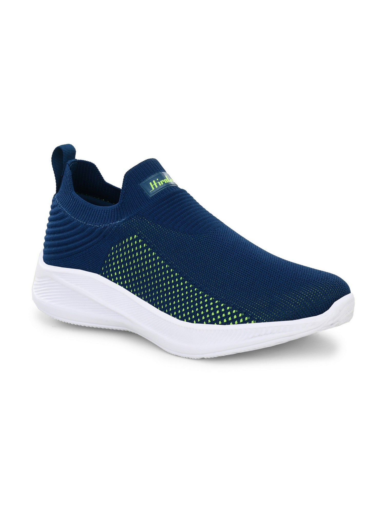 GlideFit Sports Running Shoes.- Blue/Green (HRL2080BUG)