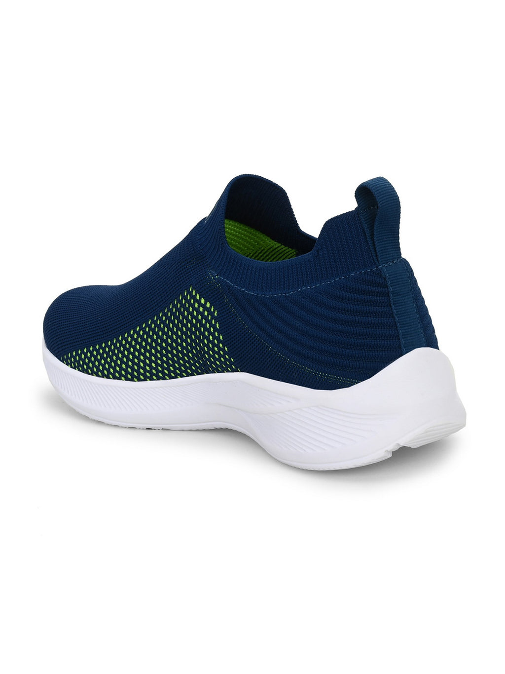 GlideFit Sports Running Shoes.- Blue/Green (HRL2080BUG)
