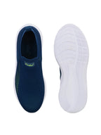 GlideFit Sports Running Shoes.- Blue/Green (HRL2080BUG)