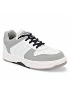 Men Comfort Sneakers - White/Grey (HRL2084GRY)