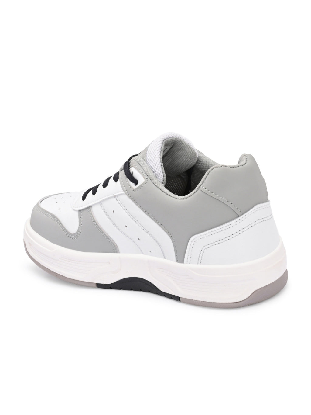 Men Comfort Sneakers - White/Grey (HRL2084GRY)