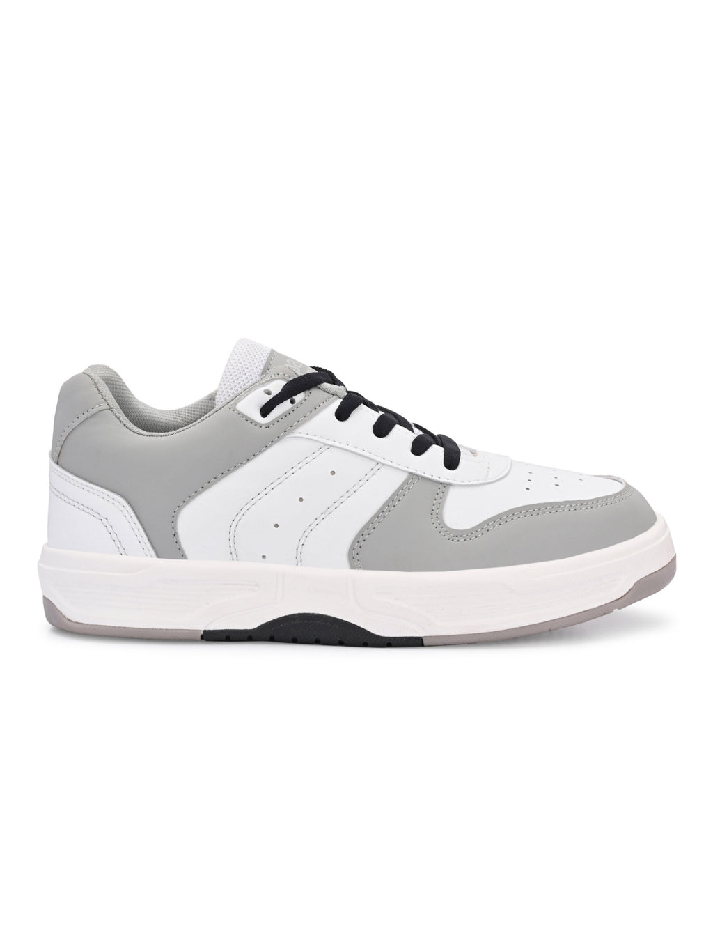 Men Comfort Sneakers - White/Grey (HRL2084GRY)