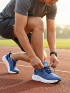 FlexKnit Sports Running Sneakers Shoes. - Blue (HRL2085BlU)