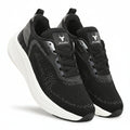 FlexKnit Men Running Black Sports Shoes