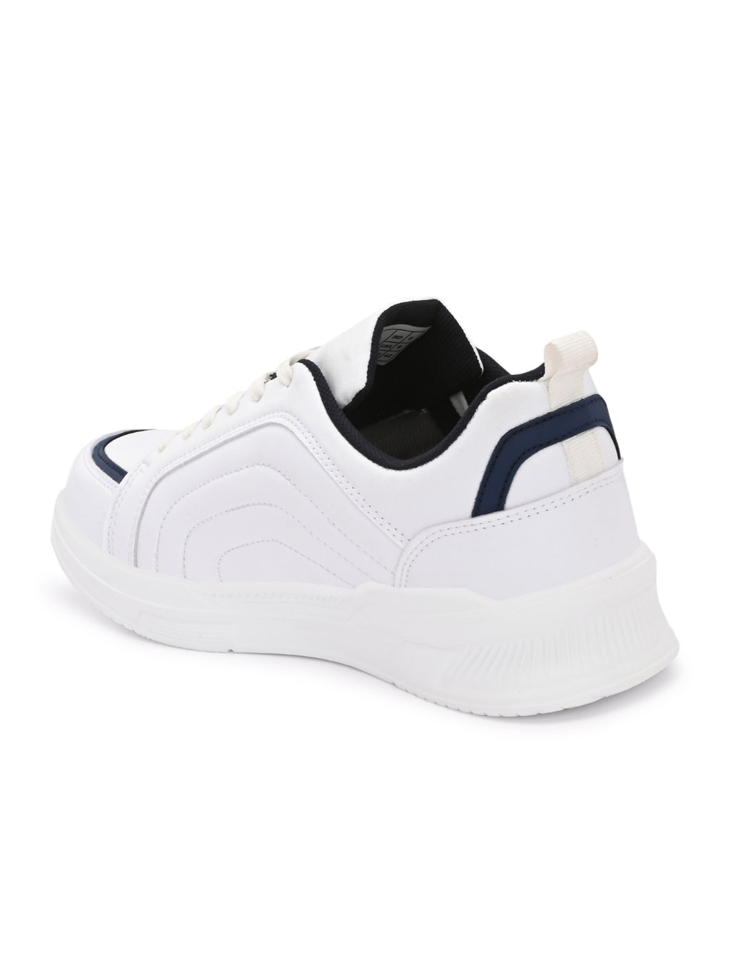 Men’s White Sneakers Stylish, Lightweight & Comfortable Everyday Shoes (HRL2086WHT)