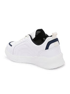 Men’s White Sneakers Stylish, Lightweight & Comfortable Everyday Shoes (HRL2086WHT)