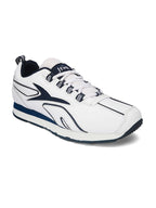 Multi Sport Shock Absorbing Walking  Running Fitness Athletic Training Gym Fashion Sneaker Shoe (HRL2089WHT)