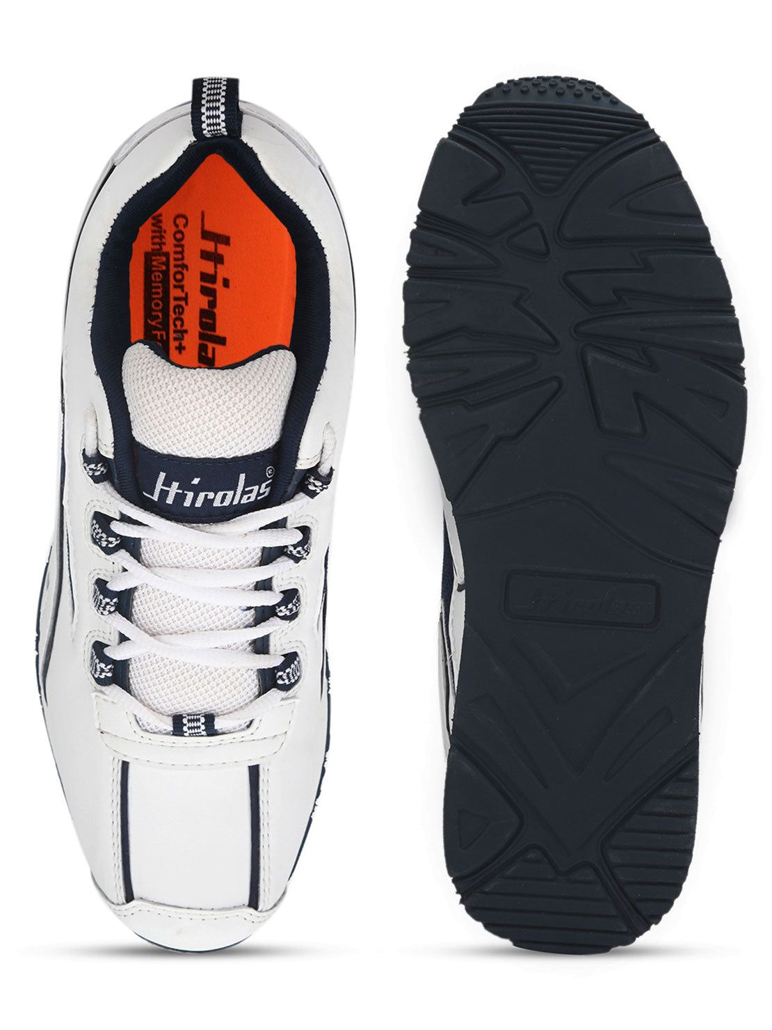 Multi Sport Shock Absorbing Walking  Running Fitness Athletic Training Gym Fashion Sneaker Shoe (HRL2089WHT)