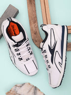 Multi Sport Shock Absorbing Walking  Running Fitness Athletic Training Gym Fashion Sneaker Shoe (HRL2089WHT)
