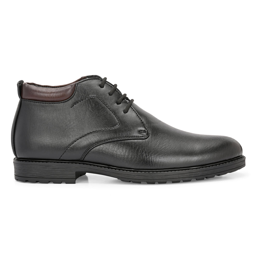 Men's Street Line Black Ankle Boots