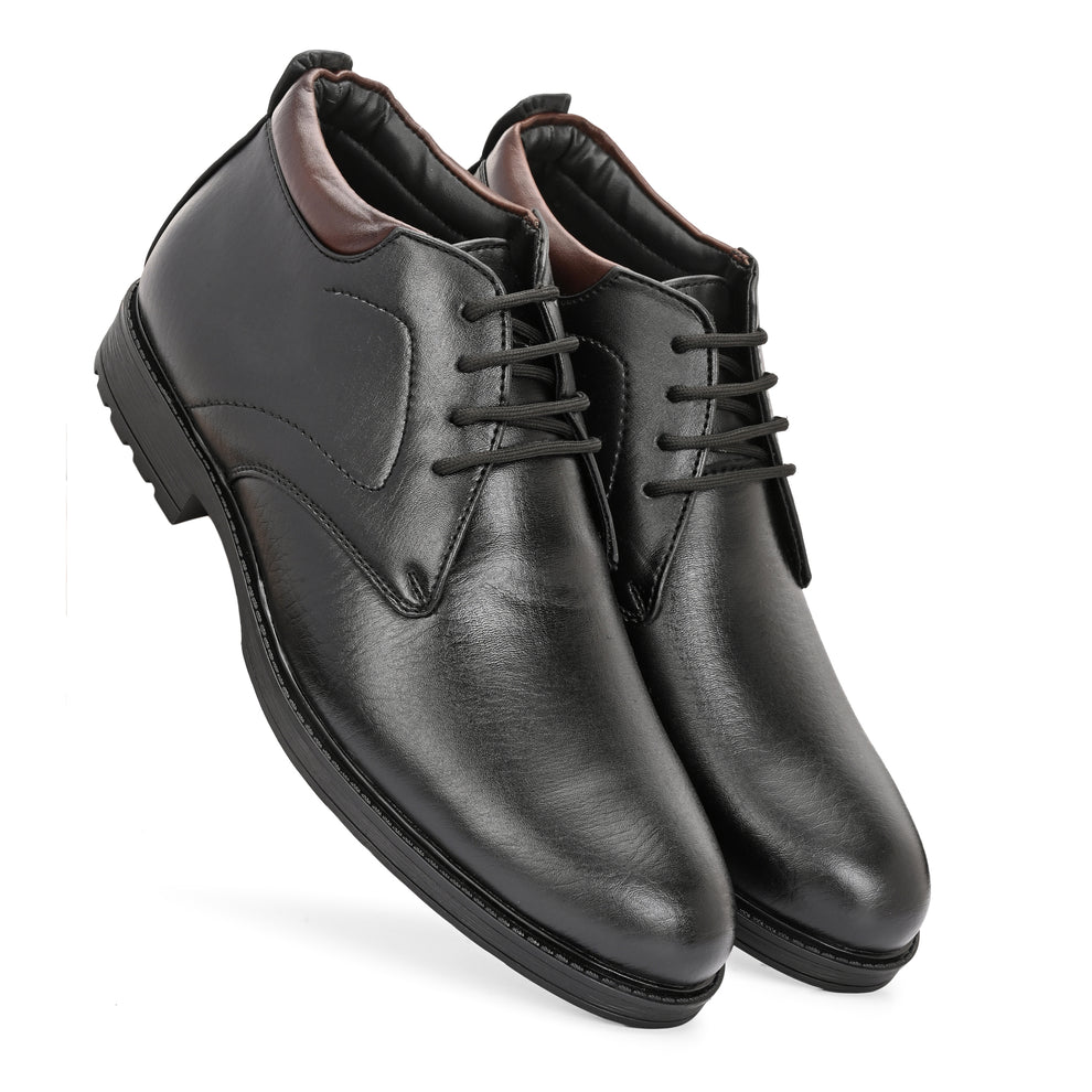 Men's Street Line Black Ankle Boots