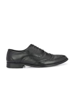 TokyoSole Regal Wingtip Oxford Shoes for Men (HRLFR002BLK)