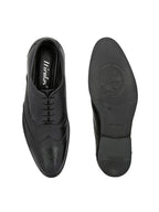 TokyoSole Regal Wingtip Oxford Shoes for Men (HRLFR002BLK)