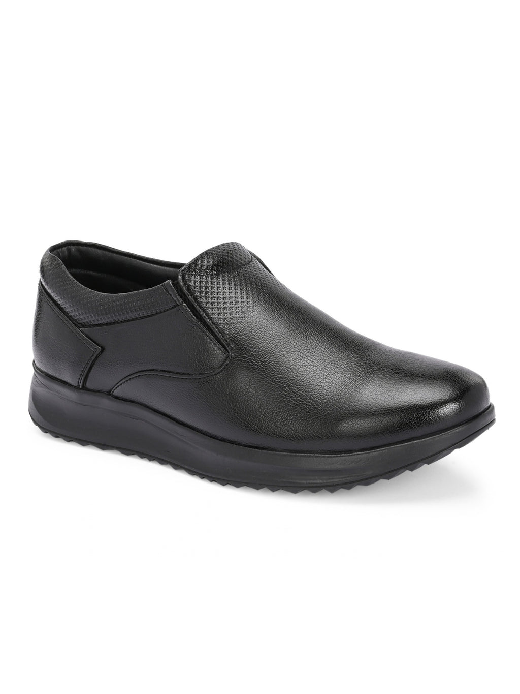 TokyoSole Signature Business Casual Shoes (HRLFR008BLK)
