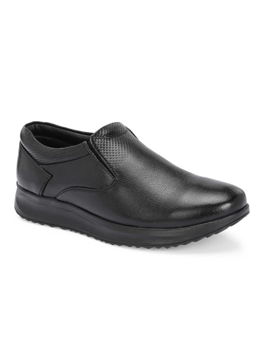 TokyoSole Signature Business Casual Shoes (HRLFR008BLK)