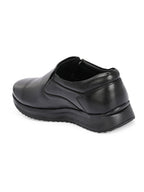 TokyoSole Signature Business Casual Shoes (HRLFR008BLK)