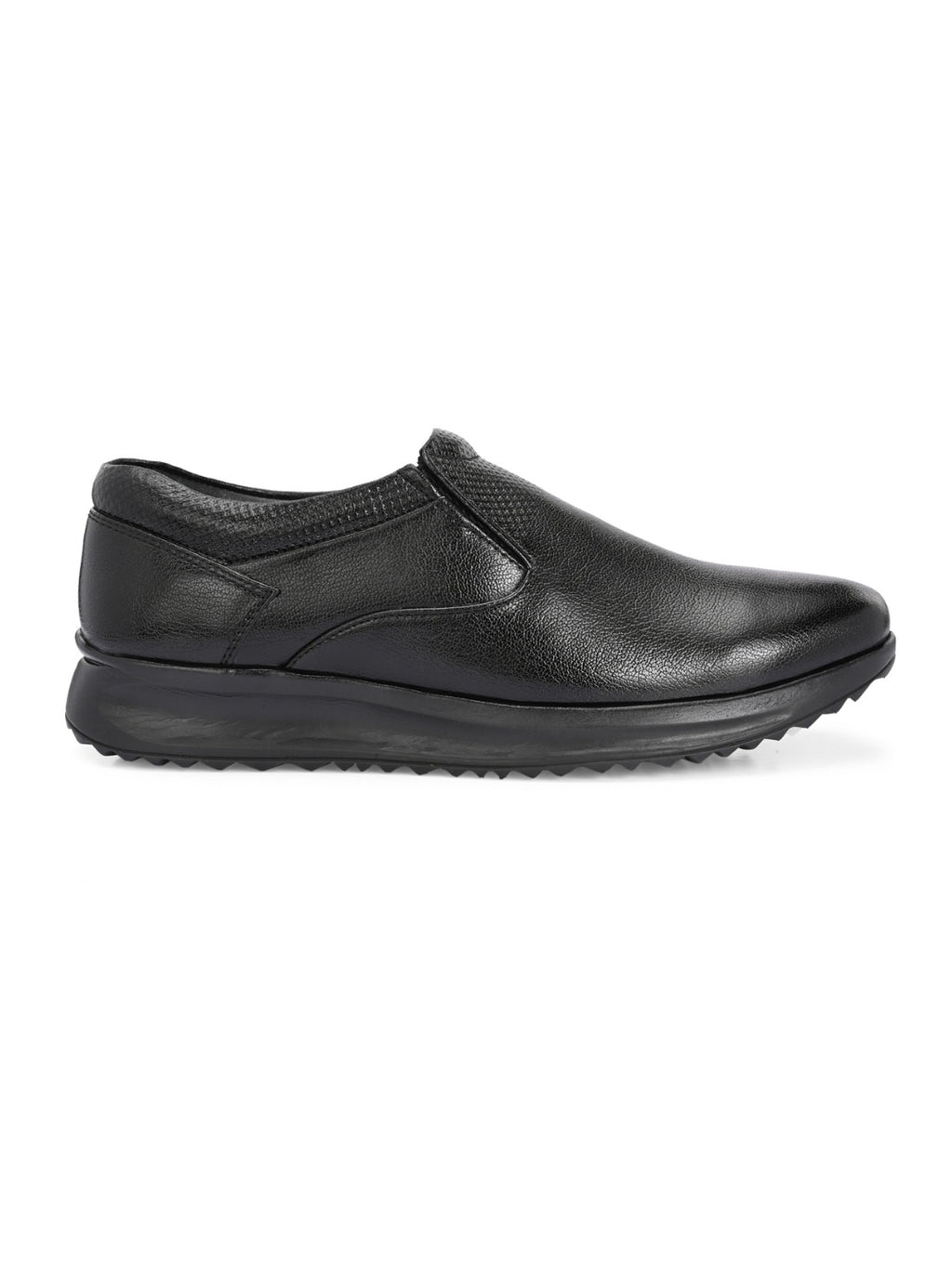 TokyoSole Signature Business Casual Shoes (HRLFR008BLK)