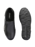 TokyoSole Signature Business Casual Shoes (HRLFR008BLK)