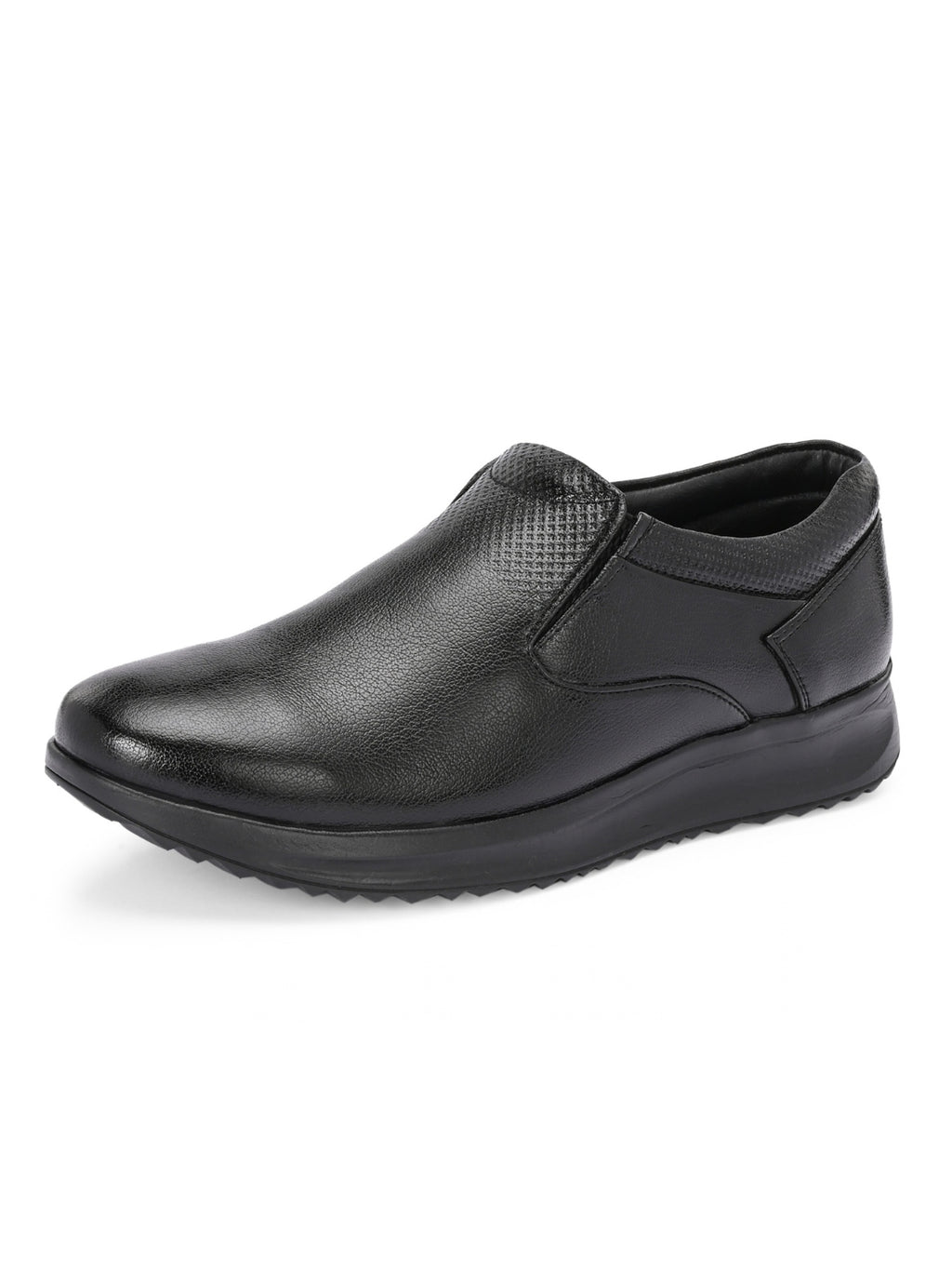 TokyoSole Signature Business Casual Shoes (HRLFR008BLK)