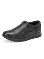 TokyoSole Signature Business Casual Shoes (HRLFR008BLK)