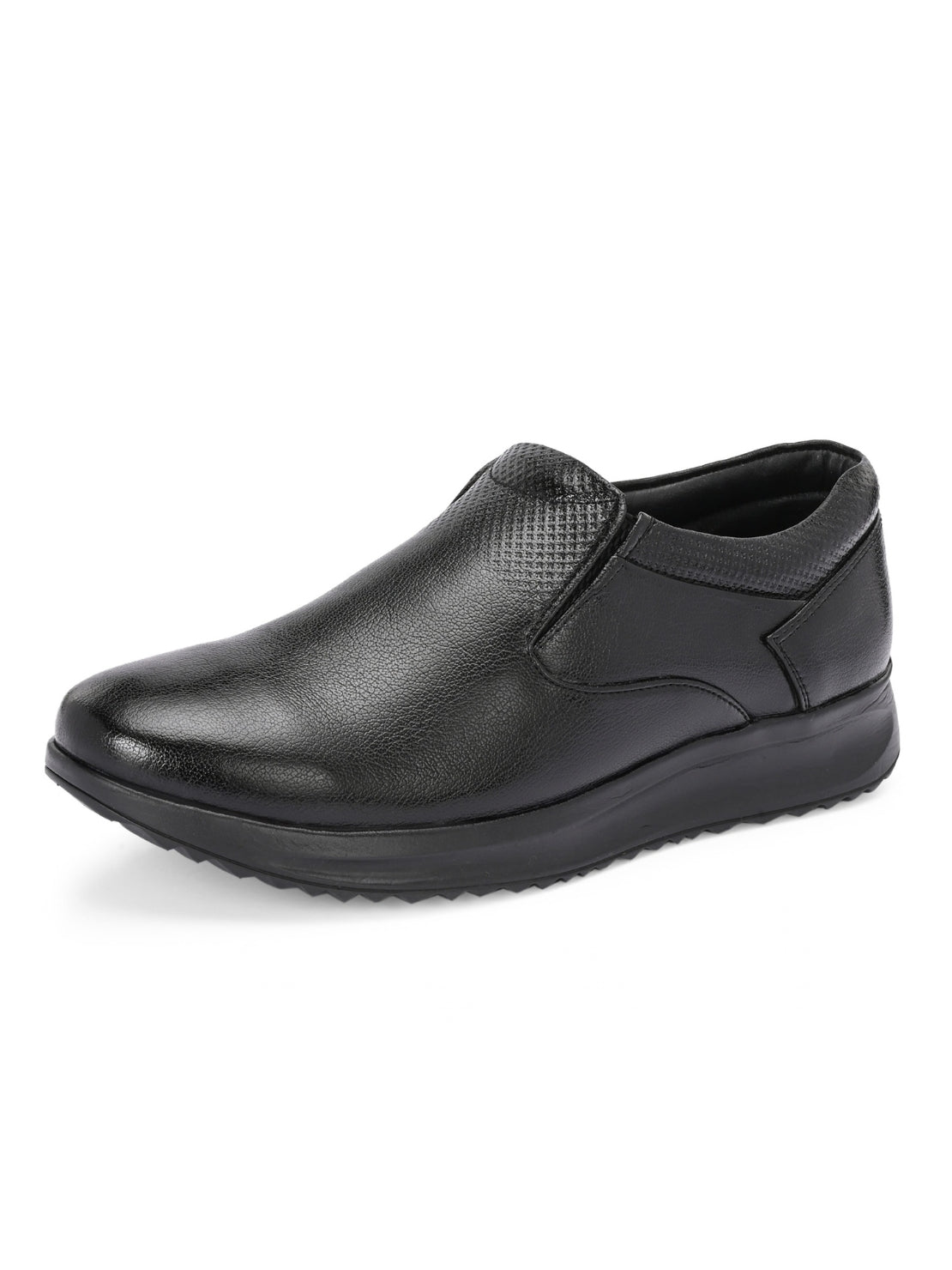 TokyoSole Signature Business Casual Shoes (HRLFR008BLK)