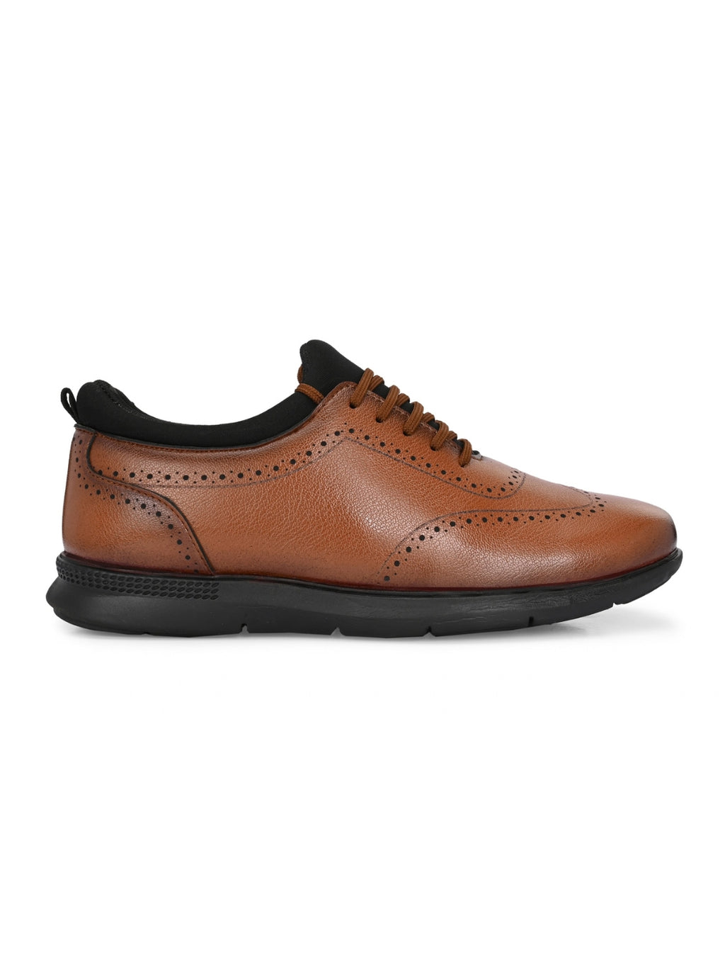Men’s Premium Brown Oxford Dress Formal Shoes ( HRLFR010TAN)