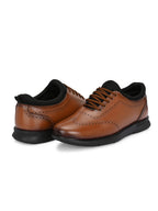 Men’s Premium Brown Oxford Dress Formal Shoes ( HRLFR010TAN)
