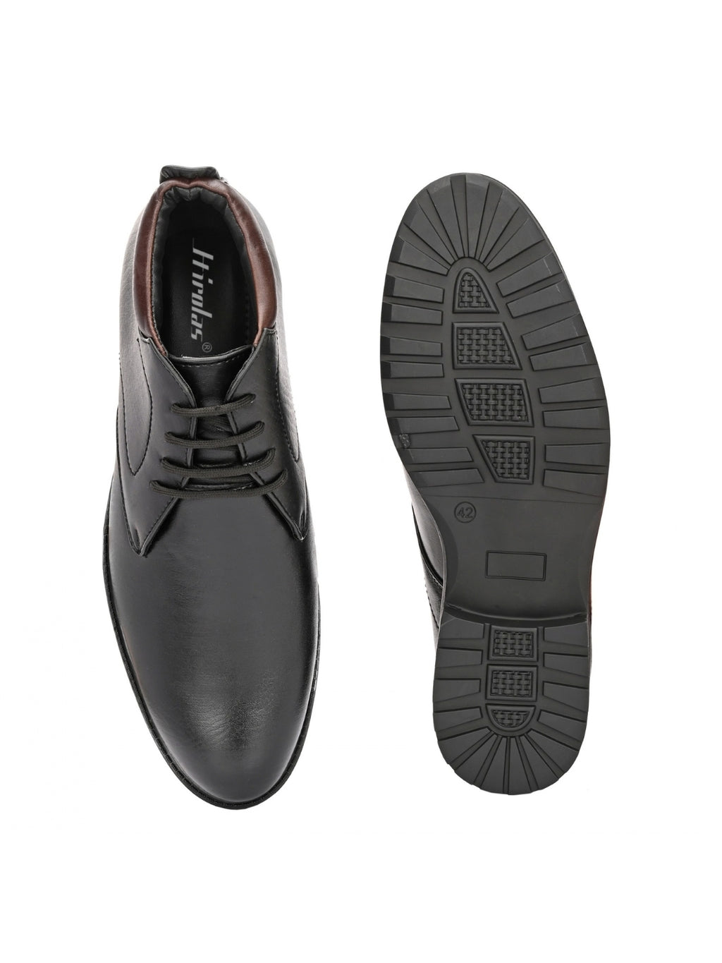 TokyoSole Classic Black Office Oxfords (HRLFR011BLK)
