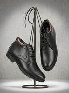 TokyoSole Classic Black Office Oxfords (HRLFR011BLK)