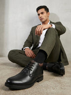 TokyoSole Classic Black Office Oxfords (HRLFR011BLK)