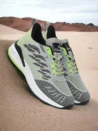 Men's FlexKnit Running Sport Shoes - Grey HRLMP07GRY